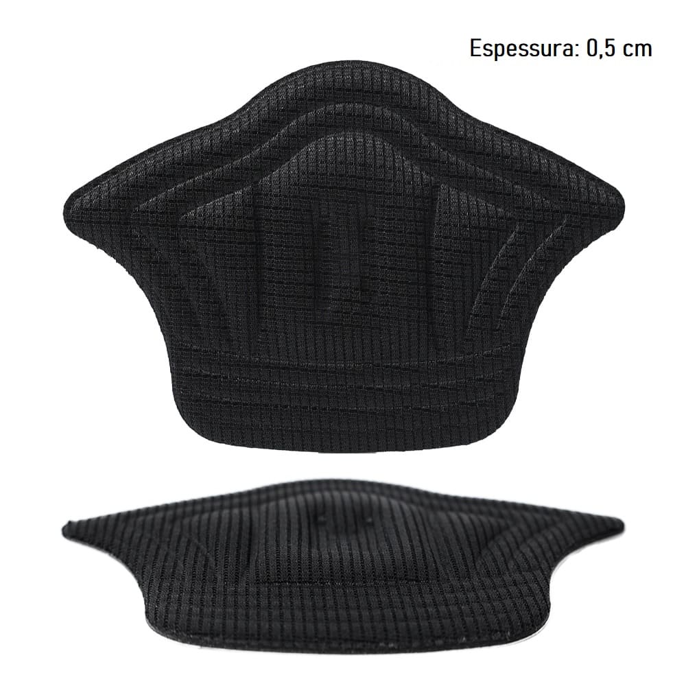Protetor Ortopédico Adesivo de Calcanhar - Kit 10 Unidades