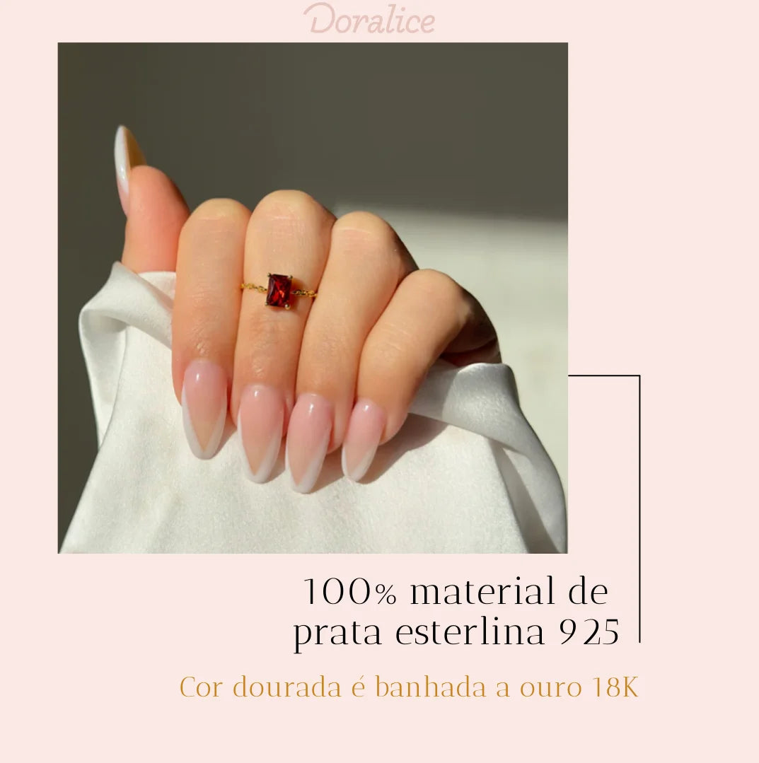 Anel Zendaya Ajustável - Banhado a Ouro 18K - COMPRE 1 E LEVE 2
