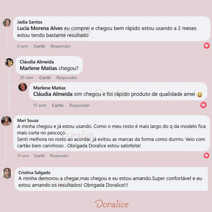 V-Revitalize™ - Máscara de Contorno Facial - Suaviza Rugas, Papada e Modela o Rosto