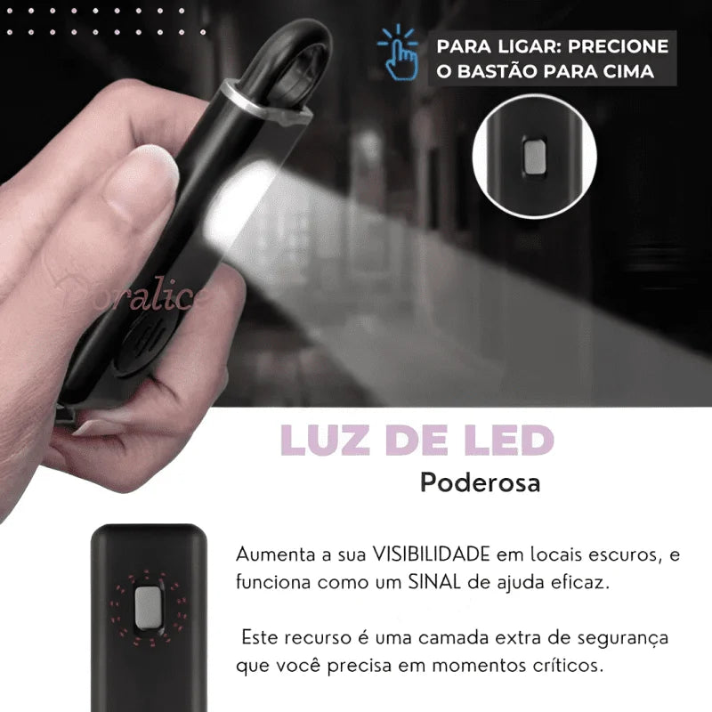 KeySOS™: Dispositivo Portátil de Alerta e Autodefesa