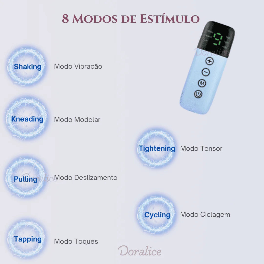 Pulse V-Revitalize™ — Máscara com Pulso de Lifting e Firmeza