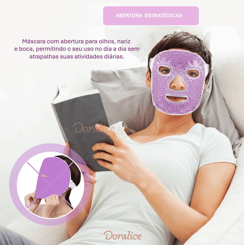 ThermaGlow™ - Máscara de Terapia Térmica Facial