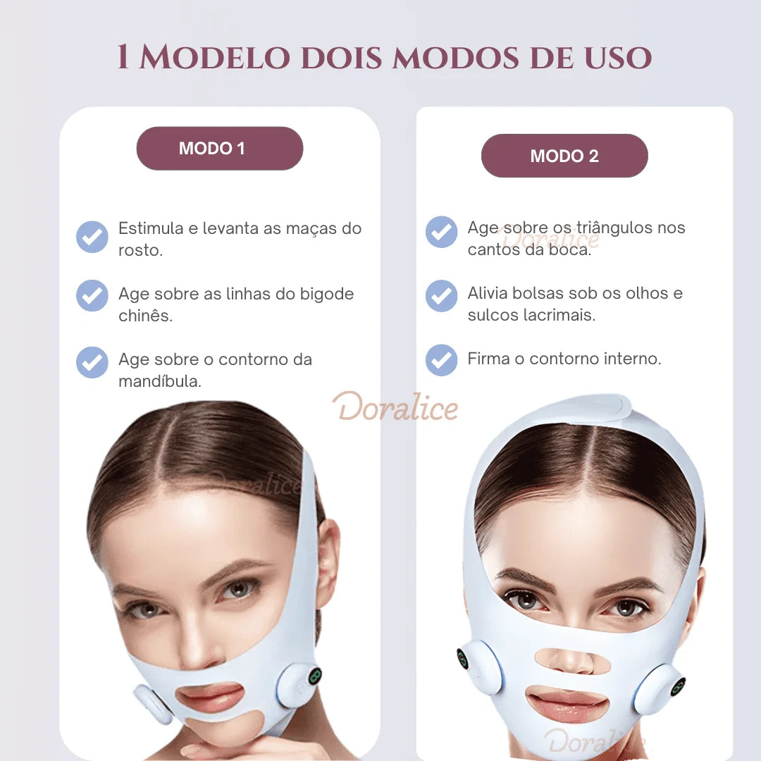 Pulse V-Revitalize™ — Máscara com Pulso de Lifting e Firmeza