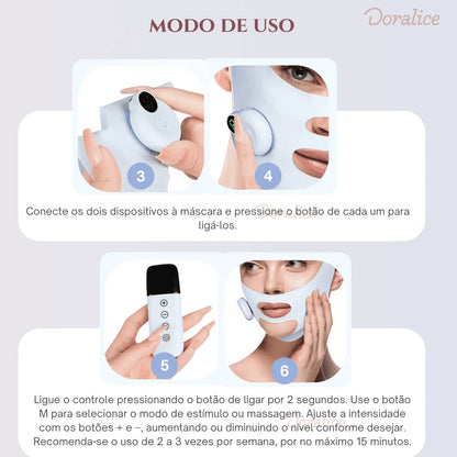 Pulse V-Revitalize™ — Máscara com Pulso de Lifting e Firmeza