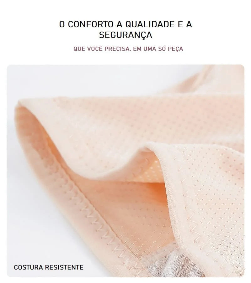 Calcinha Confort Absorvente - Kit 3 calcinhas