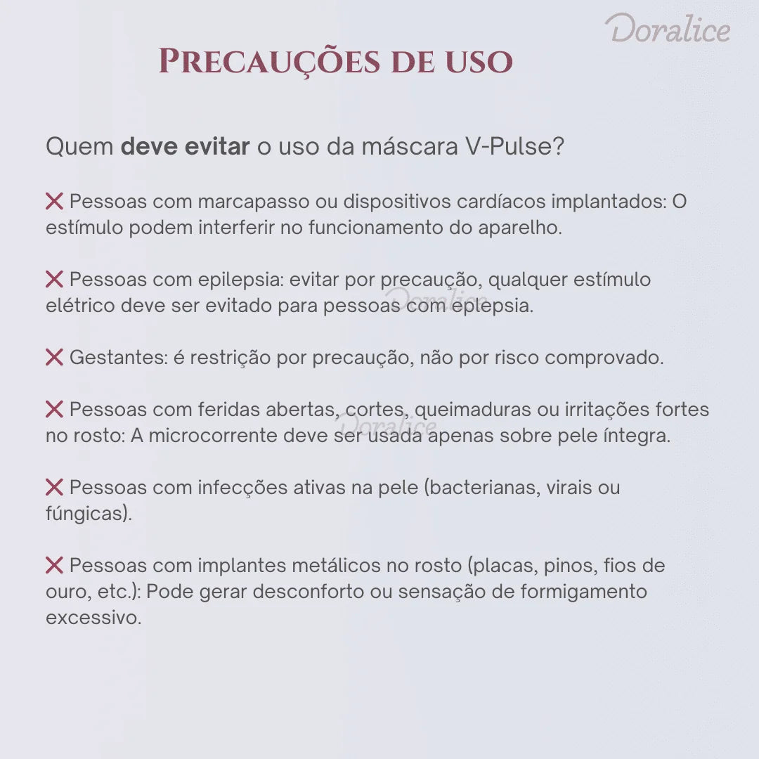 Pulse V-Revitalize™ — Máscara com Pulso de Lifting e Firmeza